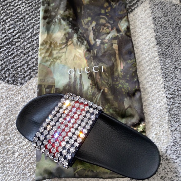 Gucci | Shoes | Gucci Swarovski Crystal 